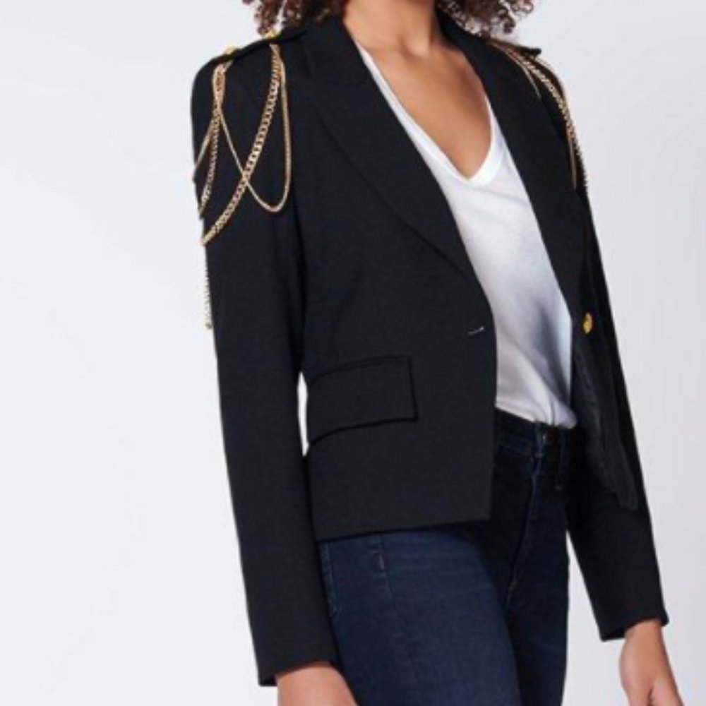 Veronica Beard Women's Black Maston Dickey Blazer-Sz 8 ($895)